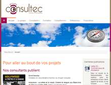 Tablet Screenshot of consultec-group.com